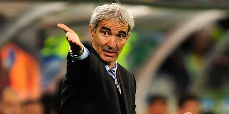 Former France manager Raymond Domenech claims he’d like to manage Ireland. No, seriously