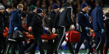 Swansea provide positive update on Bafetimbi Gomis after he collapses against Spurs