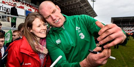 Gallery: Selfies with Paulie and Rory Best trains with son at Ireland’s open training session in Belfast