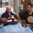 Video: Happy Gilmore and Bob Barker recreate their famous punch-up for charity