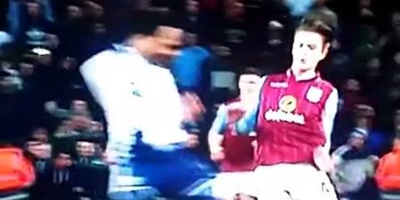 VINE: Jack Grealish got sent off for a dive in Villa’s win over West Brom