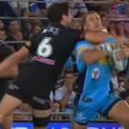Video: Rugby League player almost decapitates opponent with ludicrous clothesline tackle