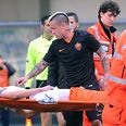 VINE: Graphic! Chievo’s Federico Mattiello suffers gruesome leg break against Roma