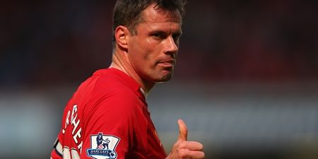 Instagram snap of Jamie Carragher’s First Communion shows early fondness for red side of Liverpool