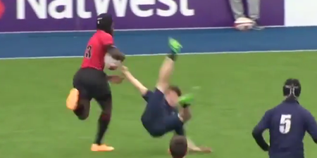 Video: English teenager scores four sensational tries in schools cup semi final