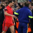 VINE: Zlatan Ibrahimovic, of all people, sees red on the half hour mark against Chelsea