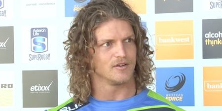 Video: Honey Badger is back in Super Rugby and doling out superb interviews again