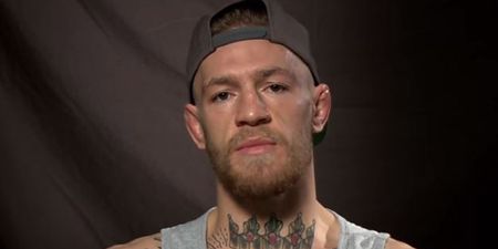 Conor McGregor’s hopes of making UFC history were dashed last night