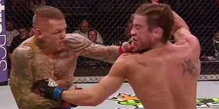 Vine: Ross Pearson’s vicious left hook knockout at UFC 185 was a thing of beauty