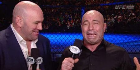 We didn’t think it was possible, but Joe Rogan won the UFC 187 weigh ins