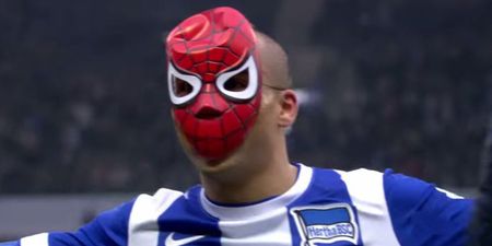 Video: The heartwarming story behind Hertha Berlin player’s spiderman mask celebration