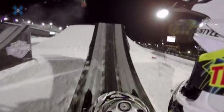 Video: This astoundingly awesome snowmobile GoPro footage is absolutely captivating