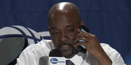 VIDEO: Jesus hangs up on college basketball coach looking for advice on next opponent