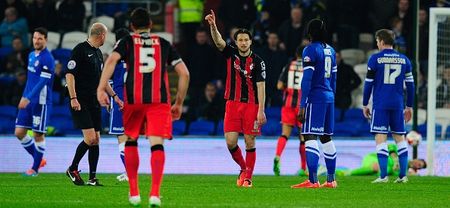 Vine: Ireland new boy Harry Arter scored a spectacular goal for Bournemouth on Tuesday night
