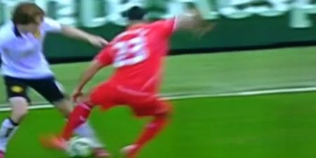VIDEO: Emre Can left on his arse with the most underwhelming dummy by Daley Blind