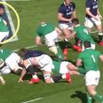 Video: Anyone else spot Mike Ross using his head to set up Paul O’Connell’s Scottish try?