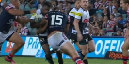 Video: Bone-shuddering hit from Rugby League action in Australia