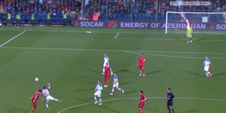 VIDEO: Russia’s Euro 2016 clash with Montenegro abandoned as goalkeeper injured by flare after two minutes