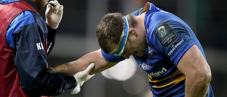 Leinster lose Rhys Ruddock for rest of the season