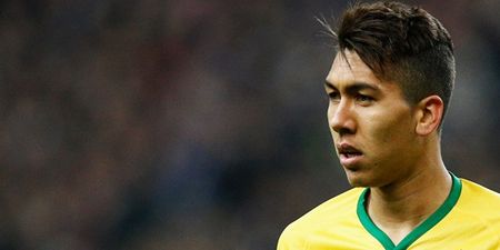 WATCH: Roberto Firmino scored a preposterous no-look goal for Brazil today