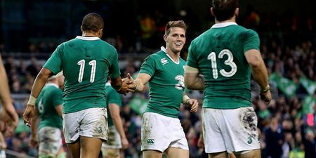 Three Irish players feature in Europe’s top 20 try-scorers