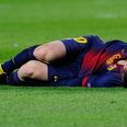 PIC: Lionel Messi’s right foot is in an awful way after latest injury