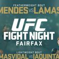 UFC Fight Night Mendes v Lamas – SportsJOE picks the winners so you don’t have to