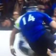 Vine: Fergus McFadden receiving attention after being hit with monstrous shoulder