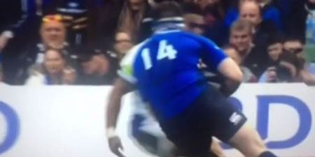 Vine: Fergus McFadden receiving attention after being hit with monstrous shoulder