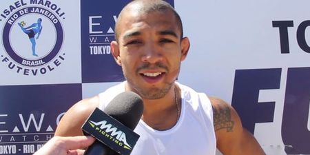 Jose Aldo is extremely confident he’ll beat Conor McGregor after watching the Chad Mendes fight