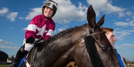 VINE: Katie Walsh claims the Irish Grand National with Thunder and Roses