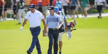 Rory McIlroy and Phil Mickelson will be playing together for the opening rounds of the Masters