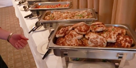 Video: Munster’s players are fed like absolute kings in their pre-game meals