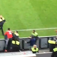 Leverkusen sack Emir Spahic for headbutting steward after losing to Bayern Munich