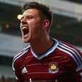 GIF: Aaron Cresswell with a sumptuous free kick for West Ham this afternoon