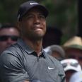 VIDEO: Believe the hype as Tiger Woods hits incredible tee shot to within inches of pin
