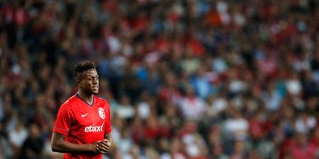 Gif: Liverpool loanee Divock Origi misses open goal from two yards
