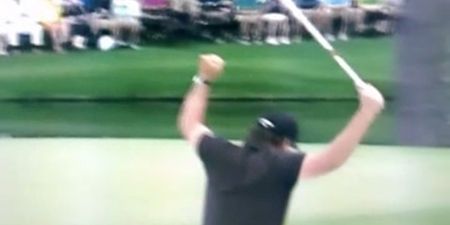 Vine: Phil Mickelson wizards in a bunker beauty at Augusta