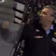 GIF: Furious Dutch coach punches hole in dugout after team concedes two goals in two minutes