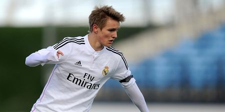 VINE: Real Madrid look to the future as Martin Odegaard makes debut replacing Ronaldo