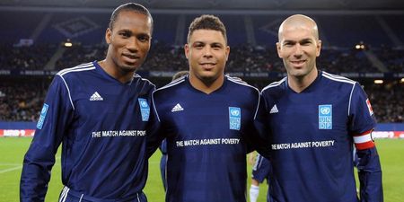 VIDEO: A new team with a front line of Zinedine Zidane, Ronaldo and Didier Drogba? Yes please
