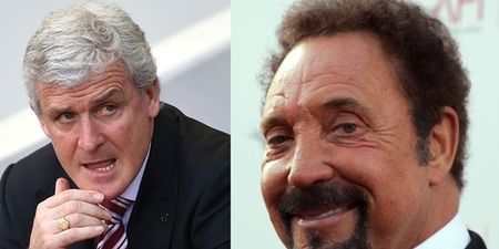 It’s not unusual for Mark Hughes to blame Tom Jones for keeping Stoke out of Europe
