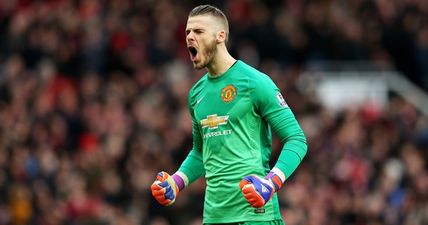 VIDEO: David de Gea makes a t*t of himself as he celebrates goal that never was