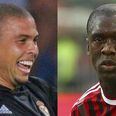 VINES: Ronaldo and Clarence Seedorf roll back the years with remarkable goals in charity game
