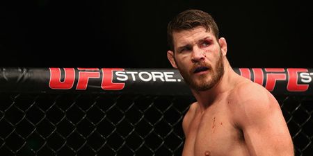 Michael Bisping robbed Georges St-Pierre of one of his long standing UFC records last night