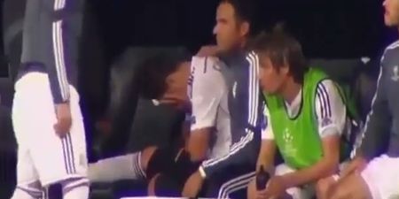 Video: Incredible footage of Chicharito in tears following his Real Madrid winner