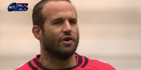 Toulon’s coach had a novel reaction to a substitution strop during Leinster win