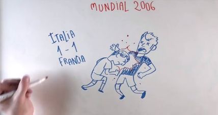 VIDEO: Zinedine Zidane’s entire career played out in cartoon form is all kinds of amazing