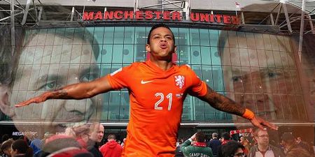 Memphis Depay toying with United and Liverpool emotions as agent tweets picture in Manchester