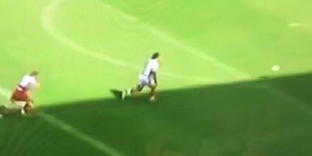 VINE: Billy Vunipola somehow managed to not score the easiest try of his life today